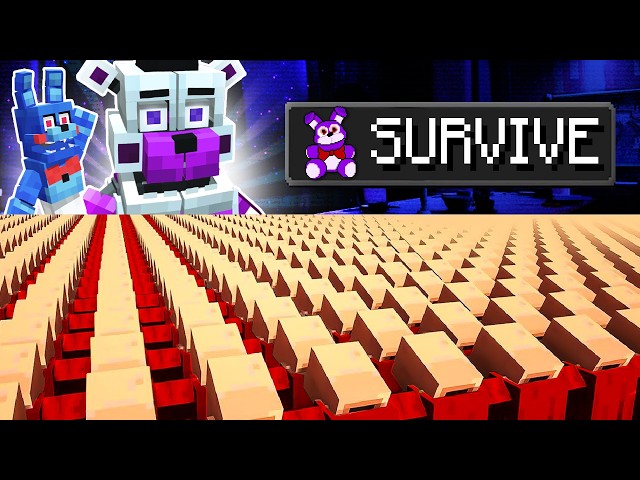 1,000,000 Villagers Survive Five Nights at Freddy's: Sister Location SDDEFAULT Thumbnail