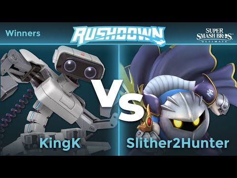 Rushdown 20 - HMO FF | KingK (ROB) vs Slither2Hunter (MetaKnight) Winners - SSBU