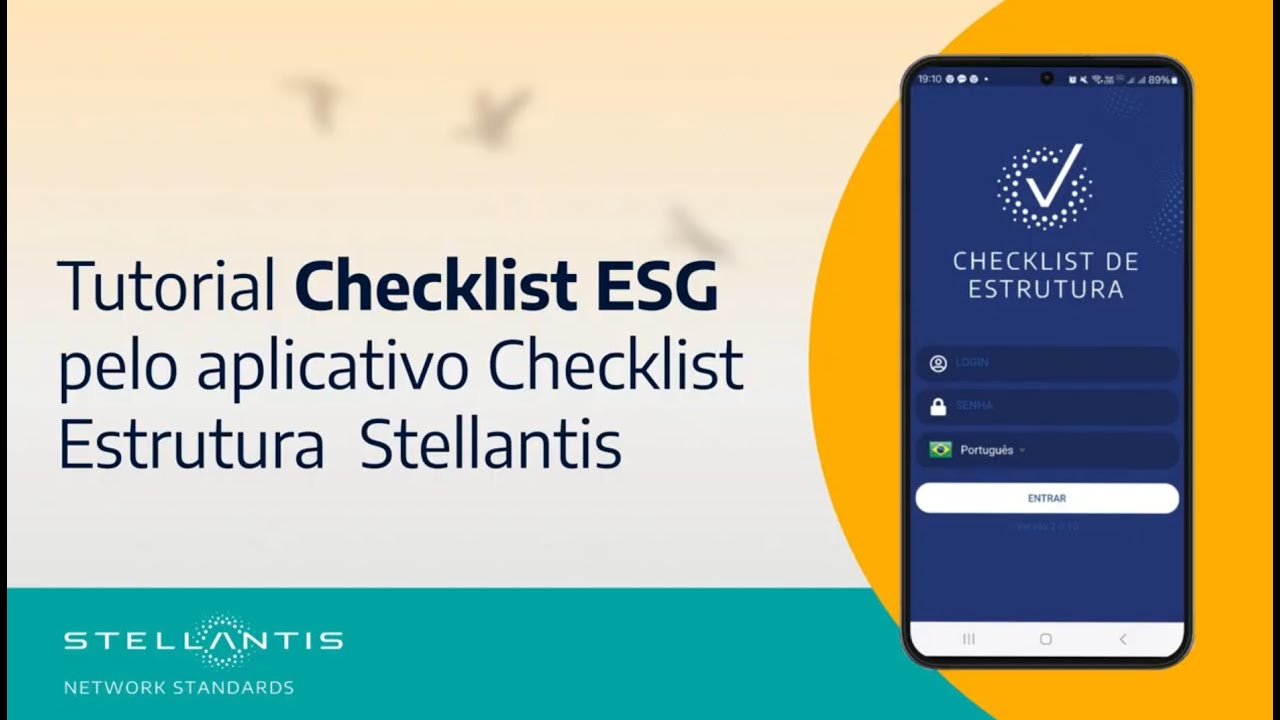 Tutorial Checklist ESG no APP