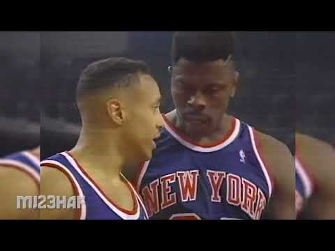 John Starks Got On Michael Jordan's Nerves and Got Ejected (1993.05.29)