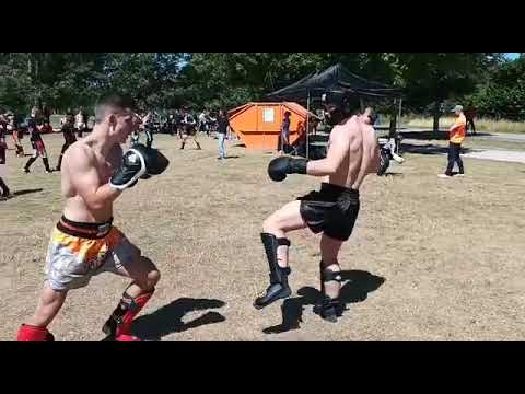 Marcel sparring Brombachsee ISKA