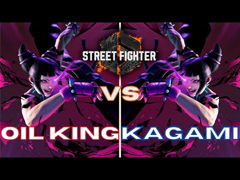 Oil King (Juri) vs kagami (Juri) Ranked Match Set. (Street Fighter 6 Closed Beta)