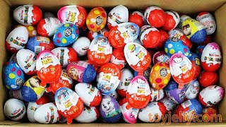 New Surprise Eggs Super Kinder Joy for Boys & Girls Unboxing Learn Colors Play Doh Toys For Kids
