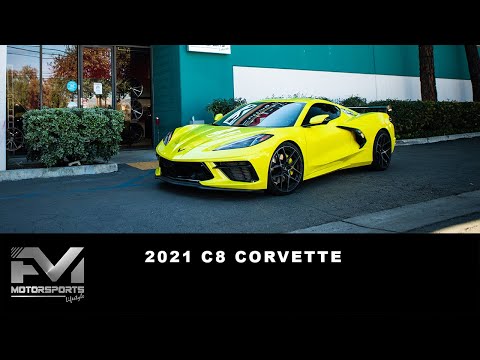 2021 C8 CORVETTE WITH SV-F5 SAVINI WHEELS