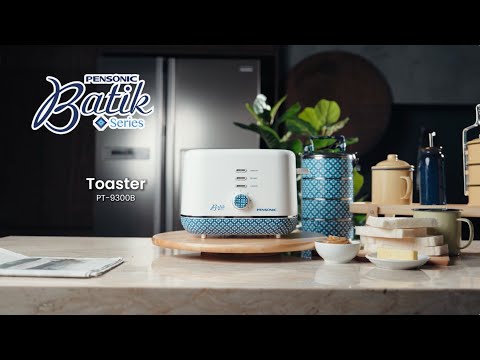 Proudly Malaysian Brand 🇲🇾✨ | Pensonic Batik Series Toaster | PT-9300B