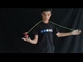 How to do a Horizontal Finger Spin Yoyo Trick 