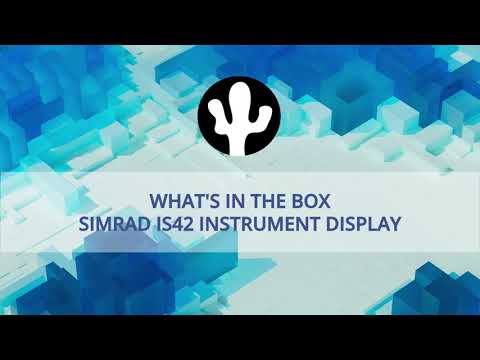 Simrad IS42 Instrument Display - What's in the box?