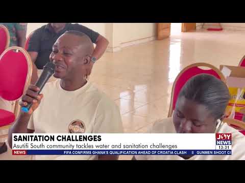 Sanitation challenges: Asutifi South community tackles water and sanitation challenges.