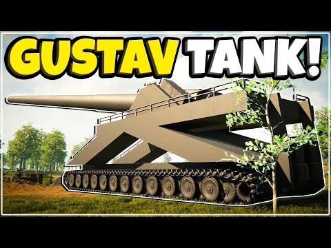 I Built A HUGE 1M GUSTAV CANNON TANK In Sprocket!
