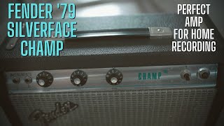 Video thumbnail for Fender 1979 Silverface Champ - Is this the Best Home Amp? by John Nathan Cordy