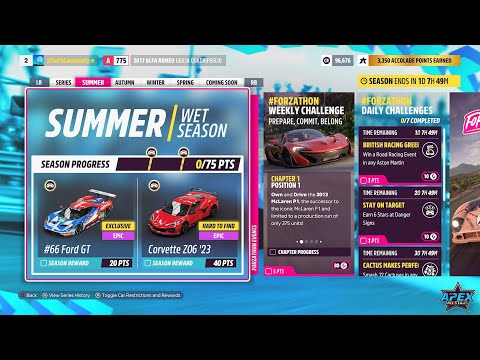 Forza Horizon 5 Summer Season - Festival Playlist Series 33 / FULL GUIDE / Apex Allstars Update