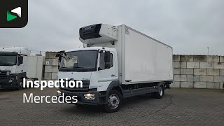 Mercedes-Benz Atego 1624 4X2 refrigerated truck for sale - Image 4 | Autoline HK Mercedes-Benz Atego 1624 4X2 refrigerated truck | Image 4 - Autoline