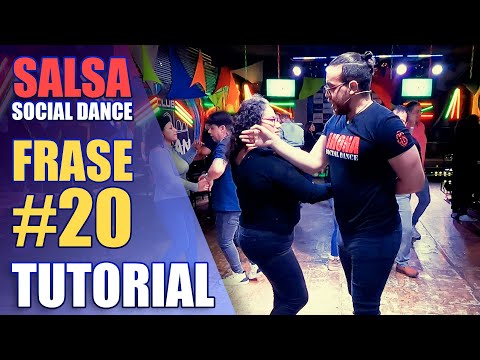 💃​🕺​ TUTORIAL: FRASE 20: CLASE DE SALSA SOCIAL DANCE / 2023 / JHONA SOCIAL DANCE