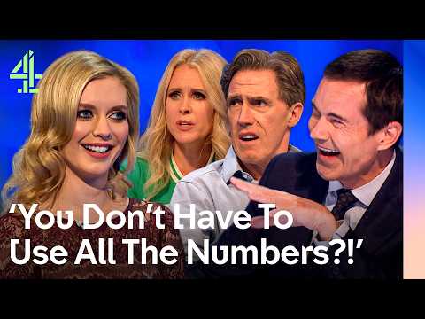 ‘I Thought You Had To Use All The Numbers!’ | 8 Out of 10 Cats Does Countdown | Channel 4