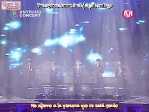 [Subs Español] TVXQ - I Wanna Hold You (071129 AnyBand Concert)