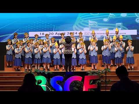BSCF 2024 SMPK PENABUR Kota Modern Harmoni Choir Clap and Sing Join Together