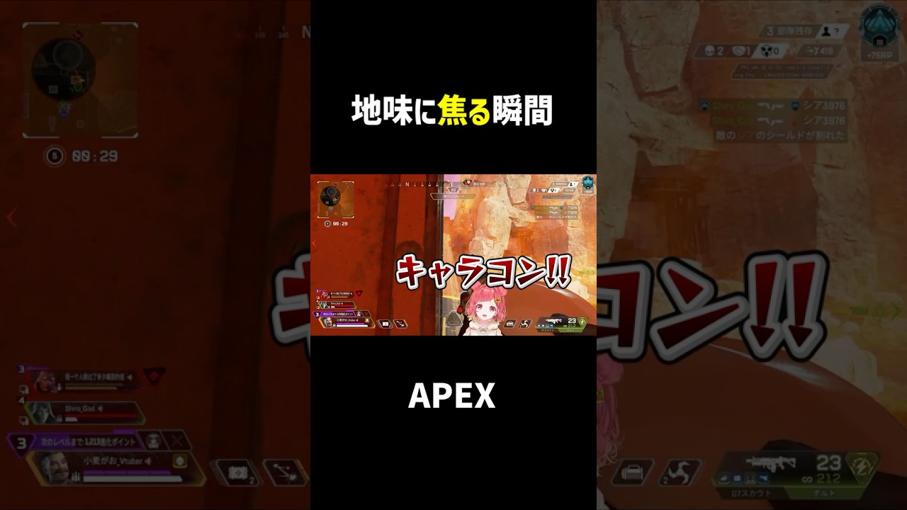 地味に焦る瞬間・・　【#apex 】#エーペックス