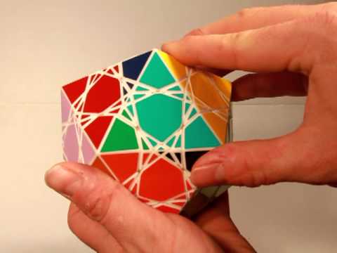 The Cat's Cradle - Face Turning Icosahedron Twisty Puzzle - (Radiolarian 5)