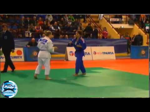 European Judo Open Men & Women Minsk 2013 Final -52kg BUIOK Mariia (UKR) - ENTE Birgit (NED)