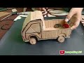 How To Make A Simple Pickup Truck From Cardboard