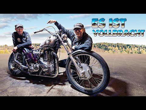 It's DONE! | BSA B33 Chopper | Andi Feldmann