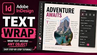 Wrapping Text around Images and Shapes in InDesign - InDesign and Editorial Design Course