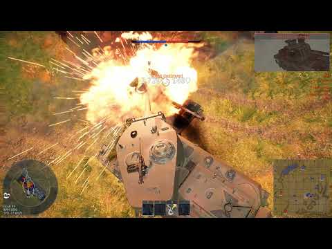 36 kills in 52 seconds of M6A2E1 in War Thunder
