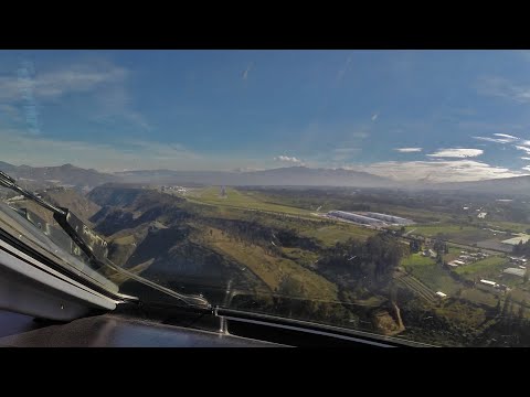PilotCAM E-190 into Quito's New Airport