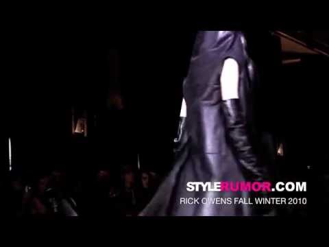 Rick Owens Fall Winter 2010 Collection Stylerumor.com