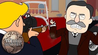 President Theodore Roosevelt Delivered A Speech Moments After Being Shot