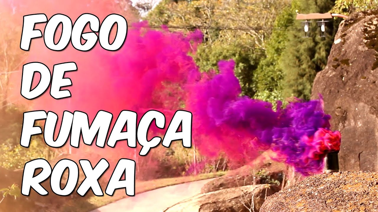 Fogo da fumaça roxa (SuperQUÍMICA)