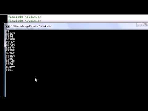 C Programming Tutorial 12 Random Number Function