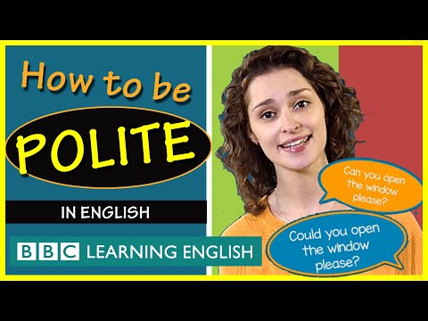 How To be Polite In English