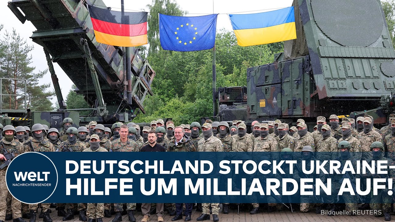 GELD FÜR WAFFEN: Deutschland stockt die Ukraine-Hilfe um Milliarden auf!