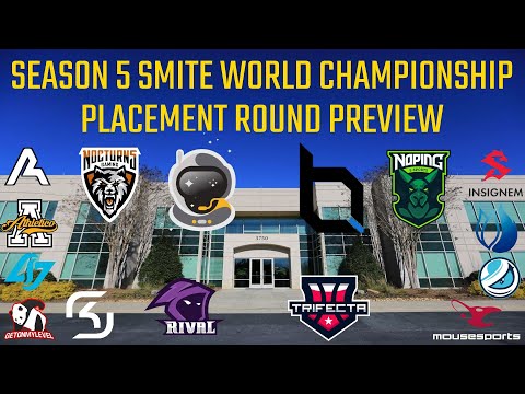 Season 5 SMITE World Championship Placement Round Preview