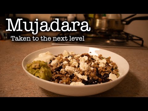 How To Cook Mujadara Recipe (Rice and lentils) Next Level Version