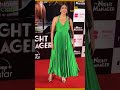 Mrunal Thakur Look In Green Outfit Arrived At The Night Manager Movie Screening Shorts