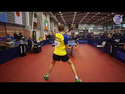 TRETIAK Nazar UKR -  LARSSON Dennis SWE Polish Junior & Cadet Open 2019