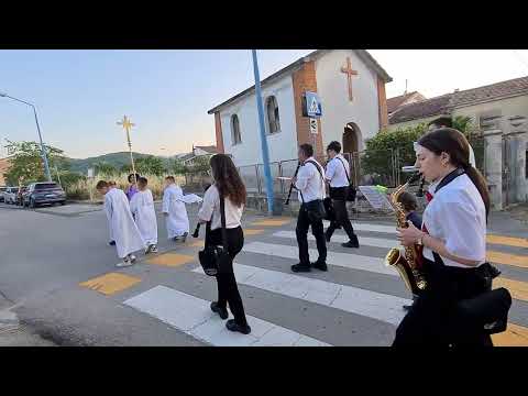 "Ligonziana" marcia eseguita dal Complesso Bandistico Città Santa Maria del Cedro(Cs); 14/06/25