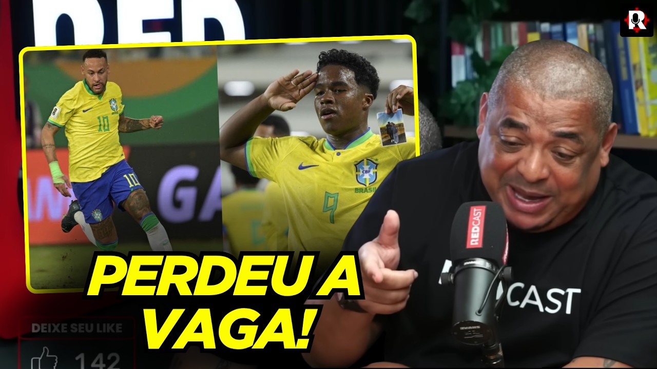 VAMPETA CRAVA: "SE O NEYMAR VOLTAR, O ENDRICK TÁ FORA"
