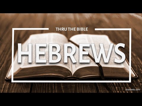Hebrews 6 (part 1) :1-12 • A Serious Warning and Greatly Misunderstood Passage