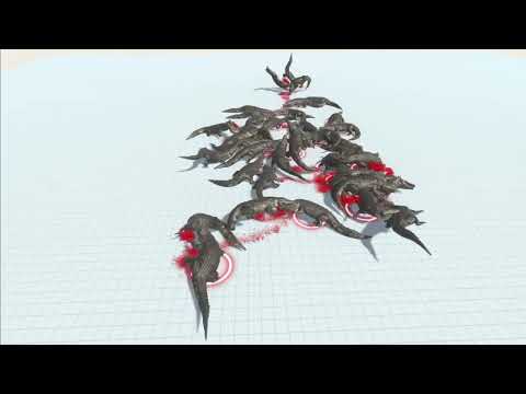 PURUSSAURUS vs PURUSSAURUS!! [ANIMAL REVOLT BATTLE SIMULATOR]