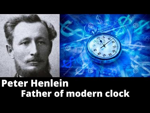Story of a guy who invent the first time clock:- Peter Henlein
