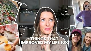 My FAVOURITE products and things that ~improved my life~ in 2025