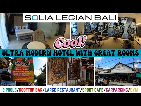 Bali Hotéis Legian Kuta Solia Legian Hotel Alojamento Locais para Ficar