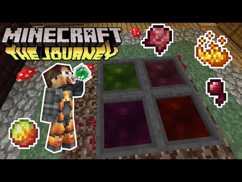 BETA BREWING WITH CAULDRONS! | Minecraft: The Journey | E134