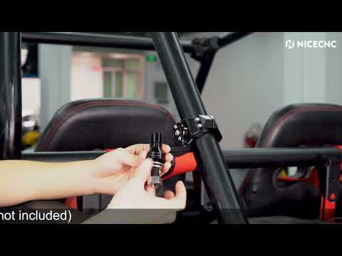 NICECNC | How to install A Brand New Whip Flag Mount UTV ATV Light Brackets