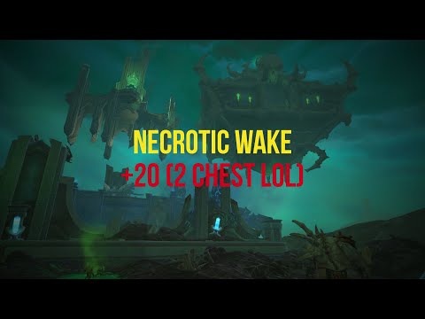 20 Necrotic Wake 2 Chest | Resto Druid Healer | Shadowlands Beta M+