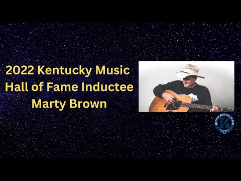 Thumbnail for 2022 Kentucky Music Hall of Fame Induction Bio for Marty Brown by R.E.M., NME, Songwriter