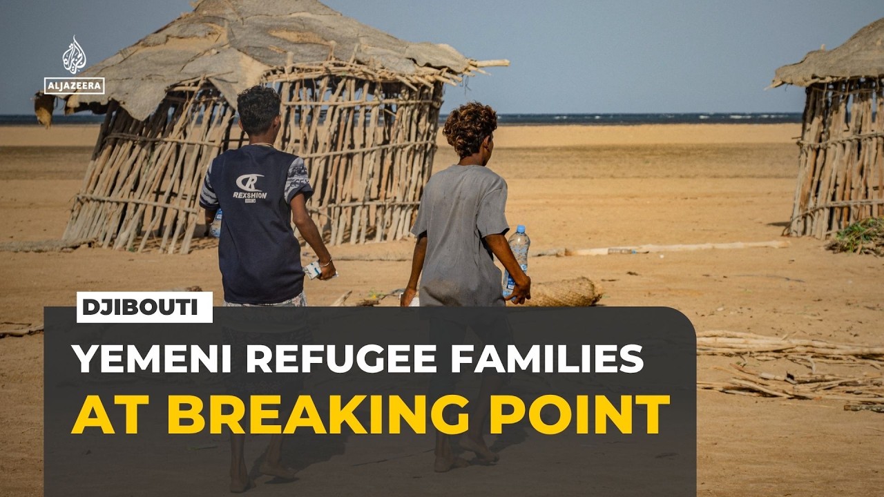 Sick Yemeni children strain lone clinic in Djibouti's Obock camp